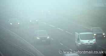 Warning that fog could cause delays on many roads across the county