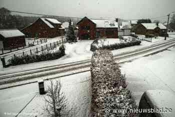 FOTO. Boortmeerbeek genoot van de sneeuw