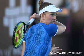 Elise Mertens laat verzwikte enkel achter zich en stoot probleemloos door naar finale van WTA-tornooi in Hobart