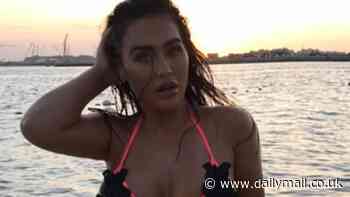 Lauren Goodger reveals desire to get her bikini body back as she shares throwback beach snap and admits she yearns 'to be like this again'