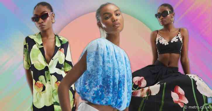 River Island collabs with photographer Joe Horner to launch stunning floral fantasy occasionwear