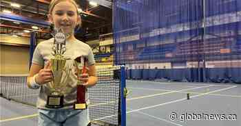 10-year-old N.B. tennis standout looking for more indoor training facilities