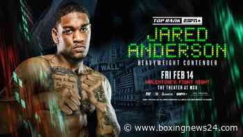 February 14th on ESPN: Jared Anderson Faces Marios Kollias