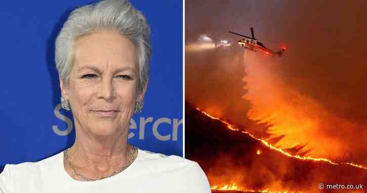 Jamie Lee Curtis criticised for ‘inappropriate’ comparison of LA wildfires and Gaza