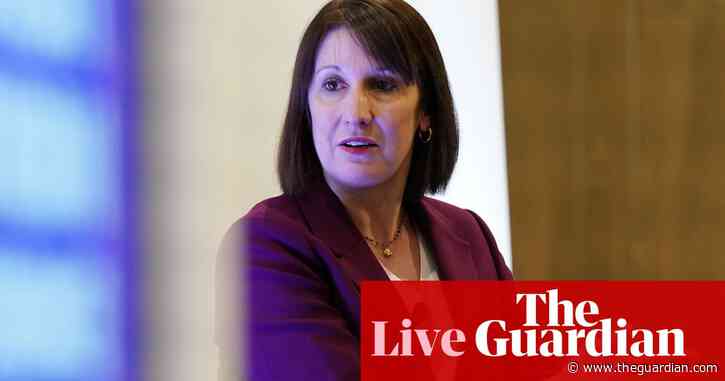 Minister defends Rachel Reeves’ China trip amid market turmoil – UK politics live