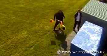 Welsh football manager sentenced for punching linesman in shocking match footage