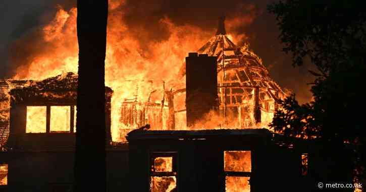 Historic Hollywood mansion used in film and TV for over 100 years burns down