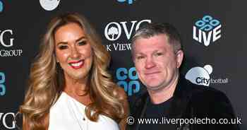 ITV Dancing On Ice Claire Sweeney supports Ricky Hatton after special personal update