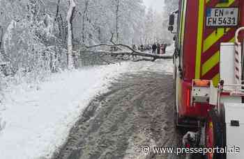 FW-EN: 16 Wetterbedingte Einsätze im Stadtgebiet Gevelsberg