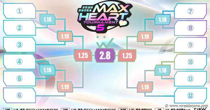 TJPW Announces ‘Futari Wa Princess’ Max Heart Tournament 5