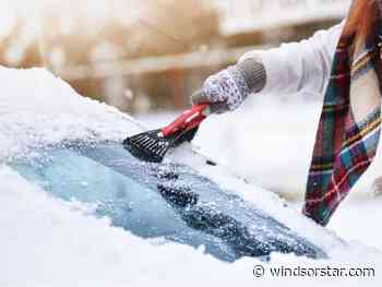 Ahead of snowstorm, OPP remind motorists to clear windows, windshields before driving