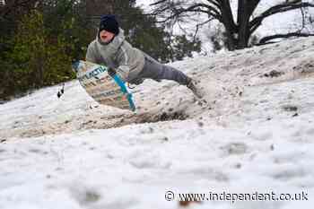 Winter storm wallops Southeast putting 50 million at risk of snow, ice