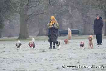 Warning London temperature set to drop to -6C on coldest night of winter as parts of UK face -20C freeze