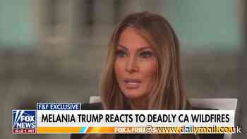 Melania Trump breaks silence on 'devastating' California fires