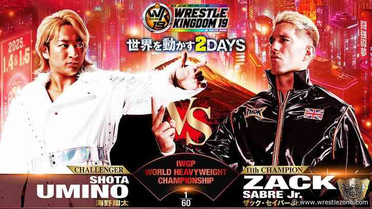 Zack Sabre Jr. Reflects On Wrestle Kingdom Match With Shota Umino