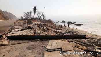 Powerball winner Edwin Castro's Malibu home torched by LA fires as celebrities pick up the pieces