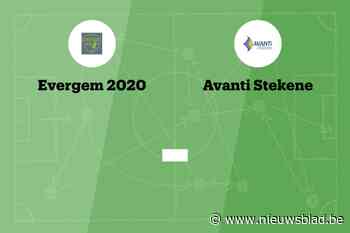 Wedstrijd tussen Evergem 2020 en Avanti Stekene afgelast