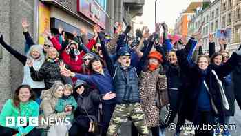 YMCA closure protested by Village People flash mob