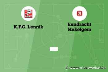 Wedstrijd tussen KFC Lennik en Hekelgem afgelast