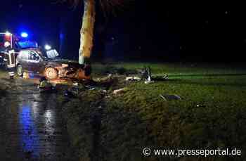 POL-HI: Schwerer Verkehrsunfall auf der L 480 bei Gronau (Leine) - Zeugenaufruf