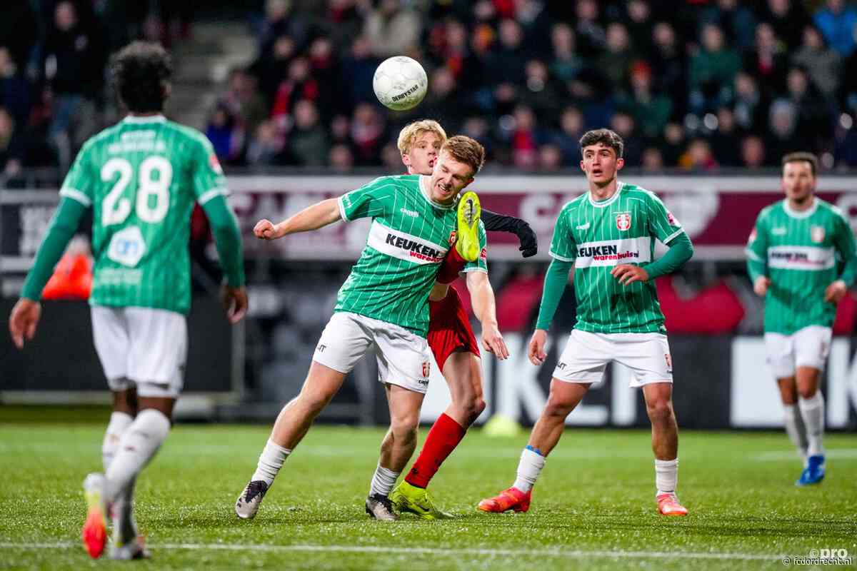 FC Dordrecht verliest in Kralingen