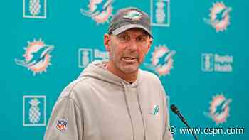 Dolphins move on from coaches Crossman, Welker