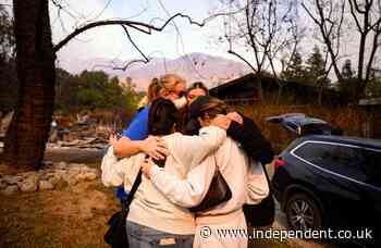 ‘My whole city is gone’: As evacuations are lifted, LA residents are returning home to find nothing left