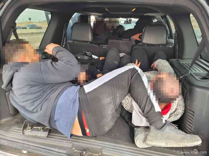 10 migrants discovered 'crammed' into SUV during traffic stop in West El Paso