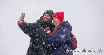 UK snow: Weather maps show exact time next barrage of snow to hit UK amid -12C freeze