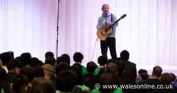 Ed Sheeran shuts down school assembly and stuns onlookers as headteacher says he's 'overwhelmed'