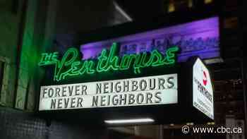 Vancouver strip club marquee cited as hate speech on X