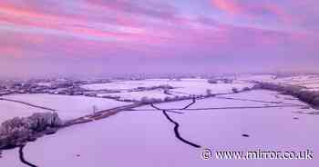 Weather maps show 10 UK cities set to be battered by more snow this month