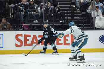 Hayton's late goal lifts Utah to 2-1 win over Sharks