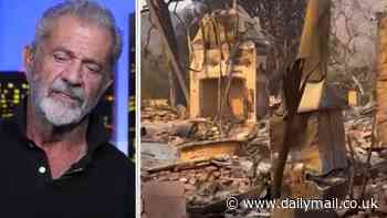 'Devastated' Aussie Hollywood star Mel Gibson reveals the personal items he lost when his $14million Malibu mansion burned down in LA fires