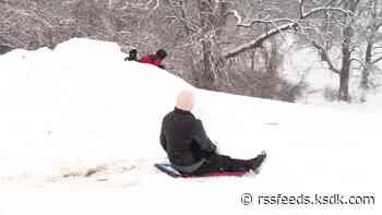 Families enjoy a snow day after no in-person class for weeks in St. Charles County