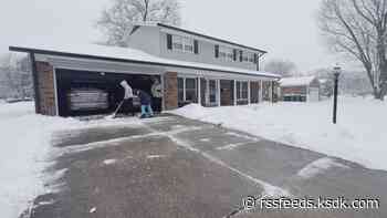 Metro East residents digging out of snow as IDOT continues clearing roads