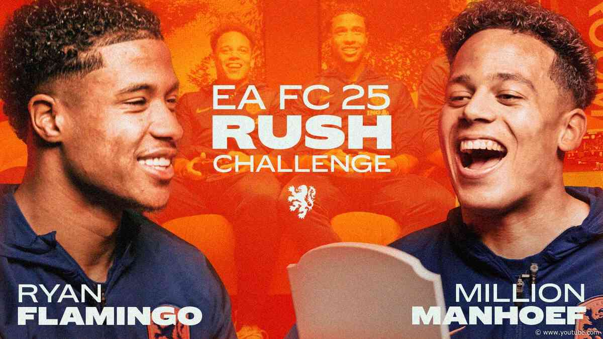 FLAMINGO 🆚 MANHOEF: WHAT ARE YOU DOING?! 🤣🔥 | #EAFC25 RUSH CHALLENGE