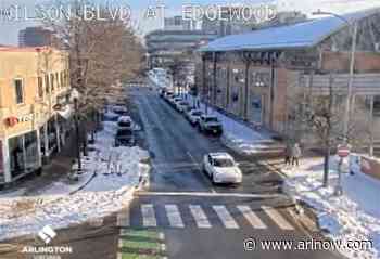 Crews cleaning up after overnight snowfall