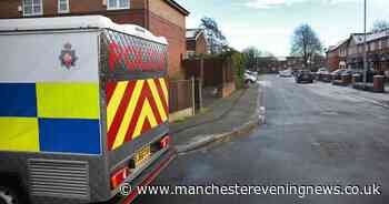 Shock as police descend on quiet cul-de-sac after 'gunshots' fired in Cheetham Hill