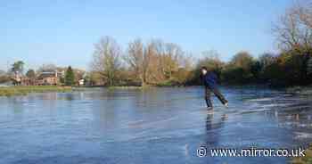 UK weather warnings as NINE ultra rare 'amber' health alerts issued in -18C cold snap