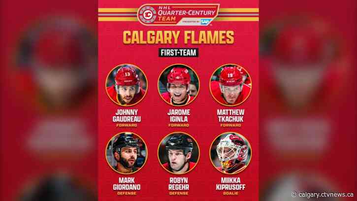 Backlund, Andersson named by NHL to Flames quarter century all-star team