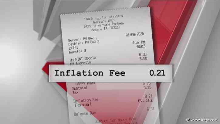 Iowa restaurant receives backlash after adding 'inflation fee'