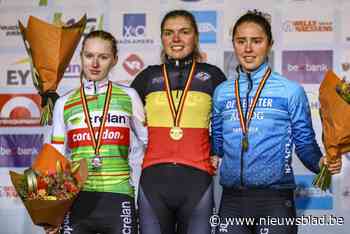 Nette Coppens pakt knap brons op Belgisch kampioenschap veldrijden bij beloften