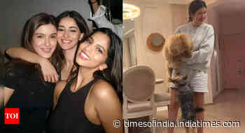 Shanaya, Ananya and Suhana's pet dogs share special bond