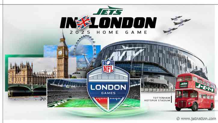 NY Jets in London; Team Announces Game in 2025