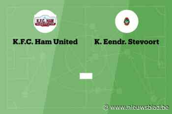 Wedstrijd tussen Ham United en Stevoort afgelast