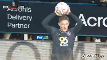 VIDEO: Oliver Sonne DEBUTÓ COMO TITULAR en la victoria del Burnley 3-1 Reading