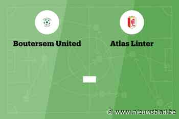 Wedstrijd tussen Boutersem United en Atlas Linter afgelast