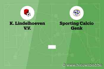 Wedstrijd tussen Lindelhoeven B en Sp. Calcio Genk afgelast