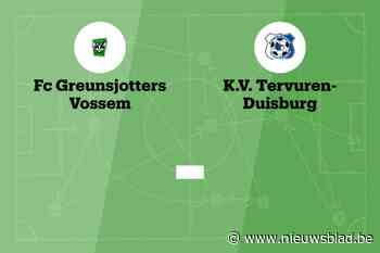 Wedstrijd tussen Vossem B en Tervuren-Duisburg B afgelast